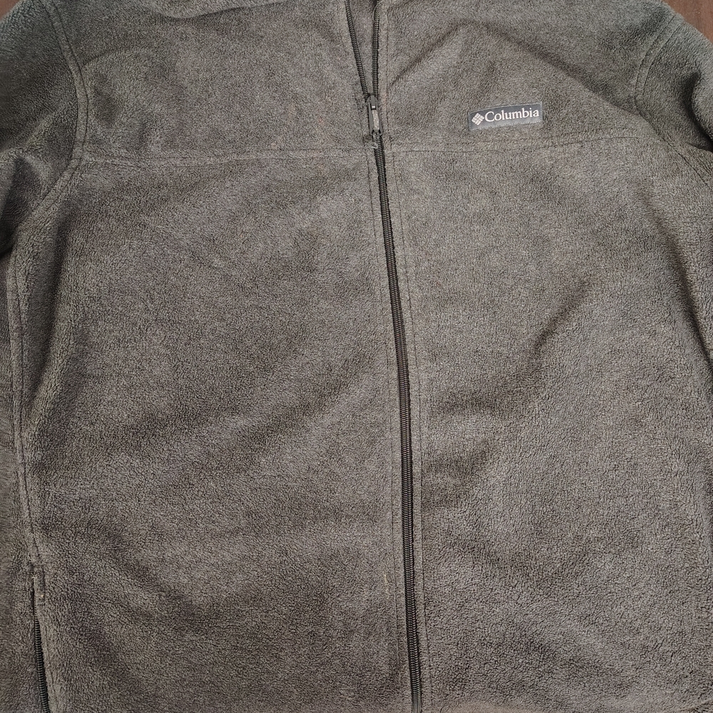 Columbia Charcoal Fleece Jacket